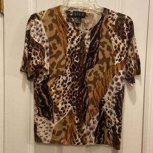 Silx Animal Print Top